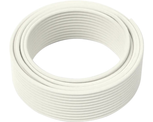 Fil T 1,5 mm2 blanc 100 m Câble téléphonique enroulé