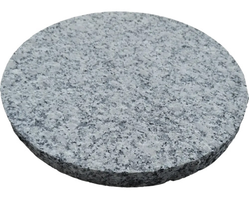 Runde Trittplatte aus Granit