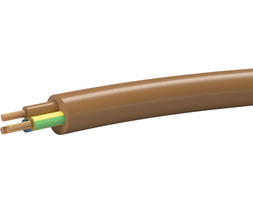 Câble électrique à trois conducteurs pour installation électrique