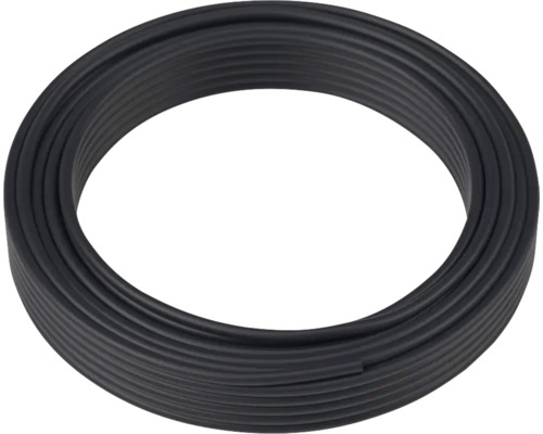 Câble électrique TD 3x1 mm2 noir Eca (au mètre) Câble noir pour la terre enroulé