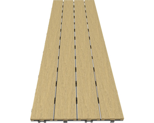 Holzterrasse mit Nut- und Federverbindung