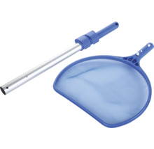 Poolkescher mit Teleskopstiel für die Reinigung von Schwimmbecken