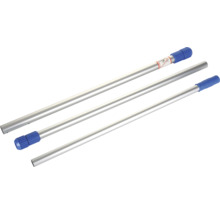 Drei Teleskopstangen aus Aluminium