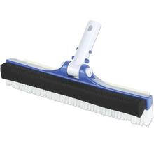 Brosse de piscine avec brosses et éponge pour le nettoyage de piscine