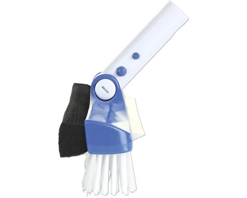 Brosse de nettoyage avec brosses, éponge et tampon