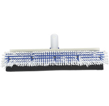 Brosse de piscine avec support en éponge et poils