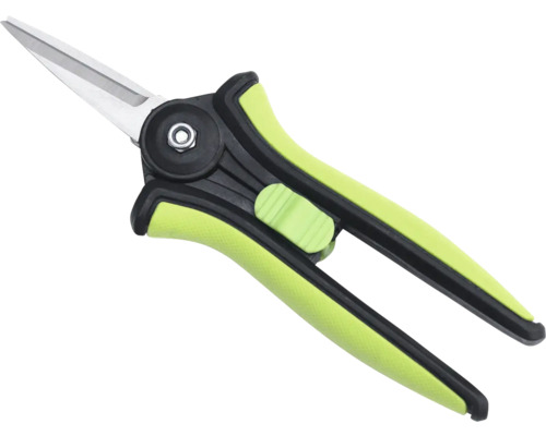 Sécateur avec lames en acier et poignées en plastique