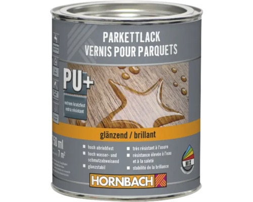HORNBACH Holzlack Parkettlack glänzend 750 ml Parkettlack Dose, glänzend