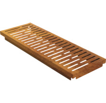 Drain de sol en métal avec fentes