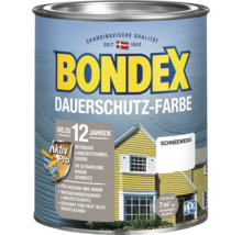 Pot de peinture de protection longue durée Bondex, Blanc neige