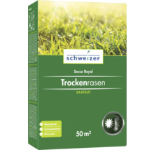 Schweizer Secco Royal Trockenrasen Saatgut für 50 Quadratmeter