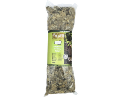 Emballage de flocons de laine de mouton 250 grammes