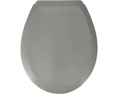 Abattant WC ADOB Iseo manhattan Abattant de toilettes gris vu de dessus