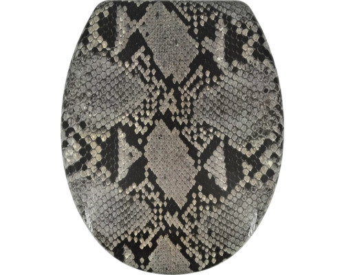 Abattant WC ADOB serpent Abattant de WC avec motif peau de serpent