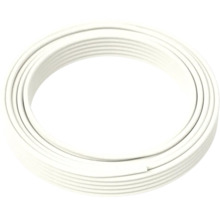 Moulure décorative blanche enroulée