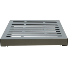 Quadratischer Gitterrost aus Metall