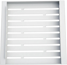 Insert de grille métallique avec fentes horizontales