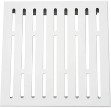 Cache radiateur métallique à fentes