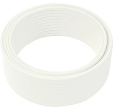 Weisser Kantenumleimer aus Kunststoff