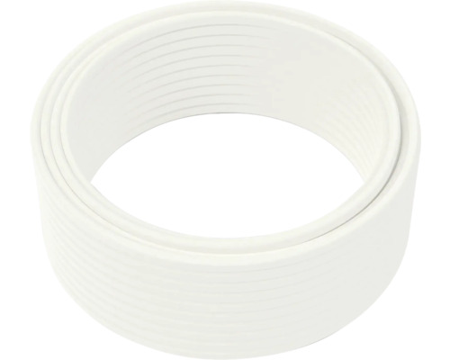 Bordure de chant blanche en plastique