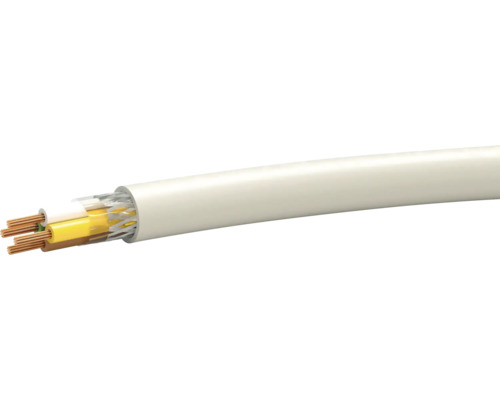 Datenleitung LiYCY 4x0,75 mm² grau 50 m Elektrokabel mit Aderendhülsen