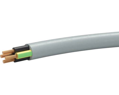 Steuerleitung YSLY-JZ 4x1,5 mm² grau 50 m Mehradriges Elektrokabel mit grauem Mantel
