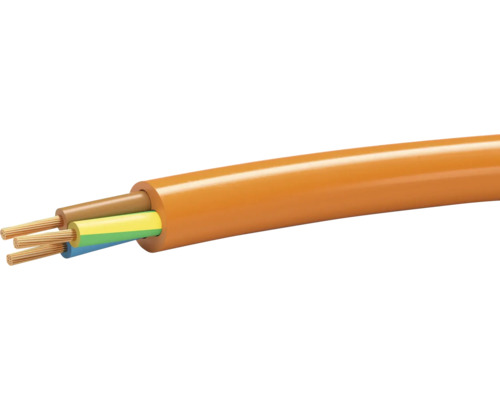 Elektrisches Installationskabel mit drei Adern