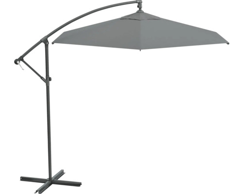 Parasol déporté avec pied en croix