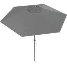 Parasol rectangulaire avec manivelle