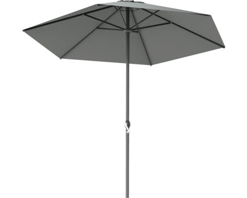 Parasol carré gris