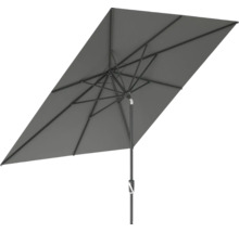 Parasol rectangulaire à mât central
