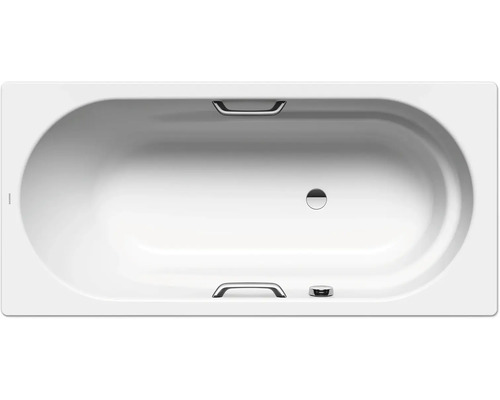 Badewanne KALDEWEI VAIO STAR 961 80 x 170 cm mit Griffbohrungen alpinweiss glänzend 234100010001 Rechteckige Badewanne mit Haltegriffen
