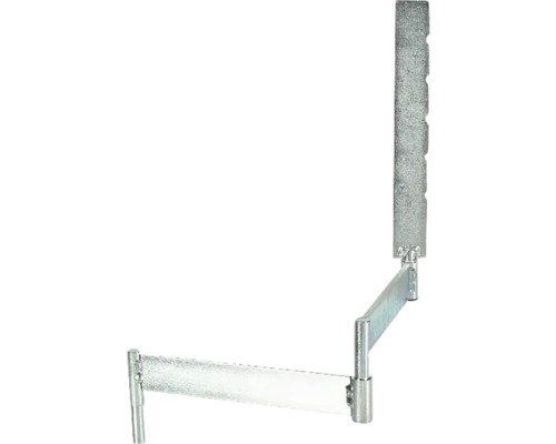 Bras mural pour tringle à rideau de douche