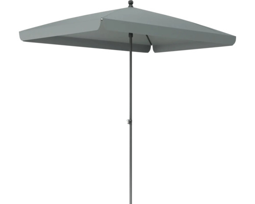 Parasol carré avec mât central pour l'extérieur