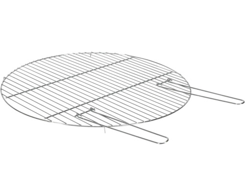 Grille de barbecue ronde avec poignées