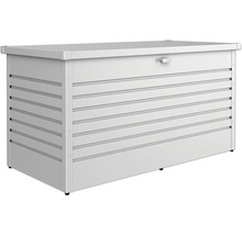 Coffre de rangement en métal avec couvercle verrouillable