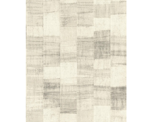 Papier peint avec motif de pierre en disposition rectangulaire