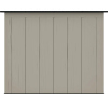 Armoire de jardin avec aspect mur en bois