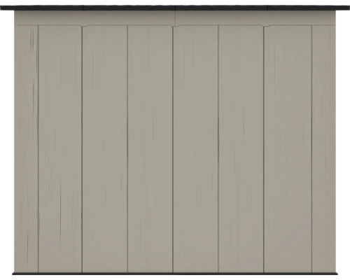 Armoire de jardin avec aspect mur en bois