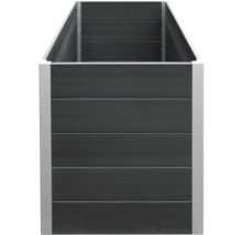 Hochbeet aus Kunststoff in Holzoptik