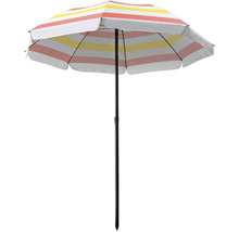 Parasol de plage à rayures