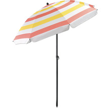Parasol de plage à rayures