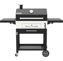 Barbecue au charbon de bois avec thermomètre et tablettes latérales