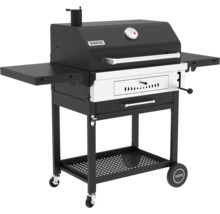 Barbecue au charbon de bois Tenneker avec surfaces de rangement et thermomètre