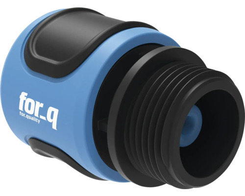 for_q Übergangsschlauchstück 1/2"-3/4 For_q Logo Schlauchverbinder
