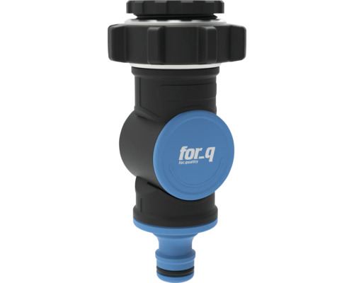 Winkelstück for_q Kunststoff 1" 3/4" For_q Gartenbewässerungsventil