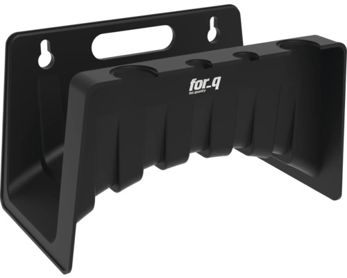 Porte-tuyau flexible mural for_q plastique Support de tuyau d'arrosage For.q pour montage mural