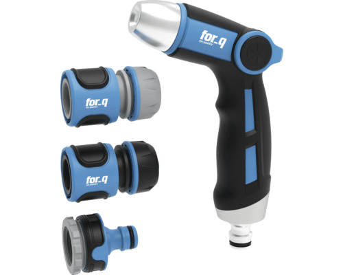 Pistolet d'arrosage avec raccords de tuyau