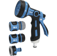 Lance d'arrosage avec différents types de jets et raccords