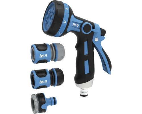 Lance d'arrosage avec différents types de jets et raccords